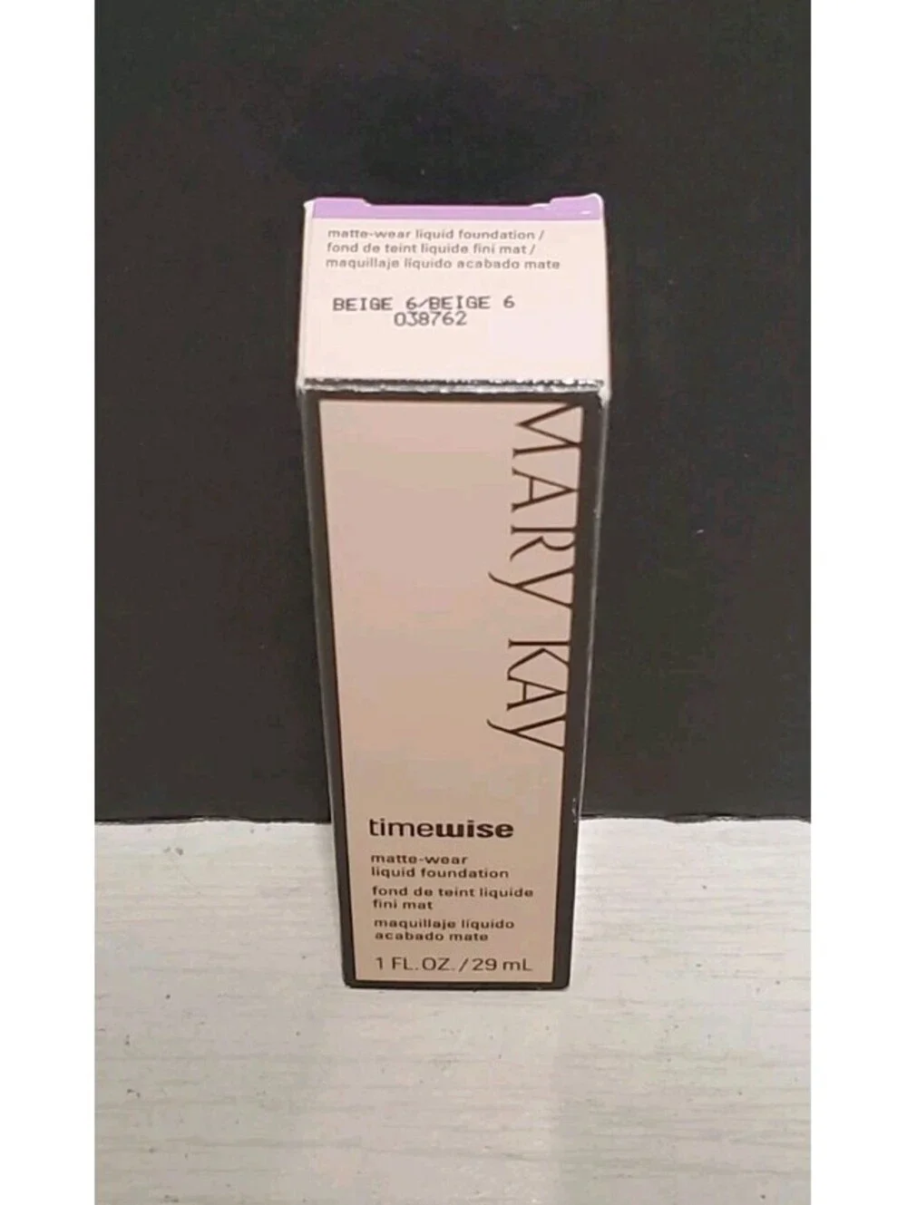 Mary Kay timewise MATTE wear liquid foundation beige 6. 038762
